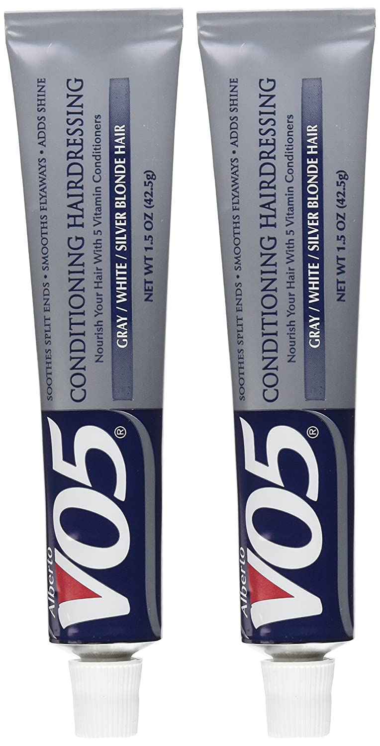Alberto VO5 Acondicionador para cabello gris en botella; brillo suave natural