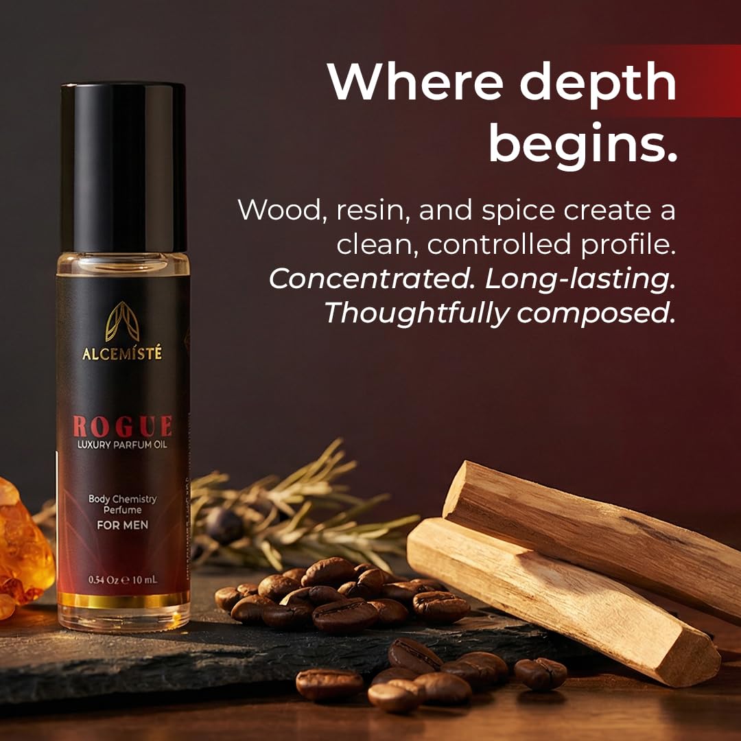 Alcemiste Rouge on-skin display shows evolving scent with body chemistry.
