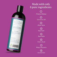 Aleavia Body Cleanse ingredients closeup highlighting plant based prebiotic formula.