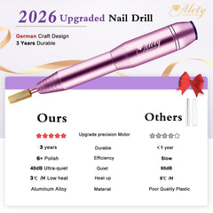 Alety iridescent drill bits 6pcs for precise shaping