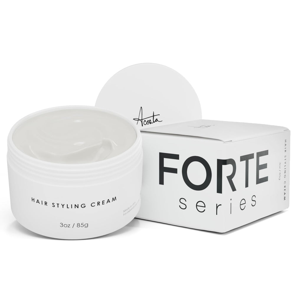 Alex Costa Forte Series Hair Cream tube 3oz for medium hold and natural finish.