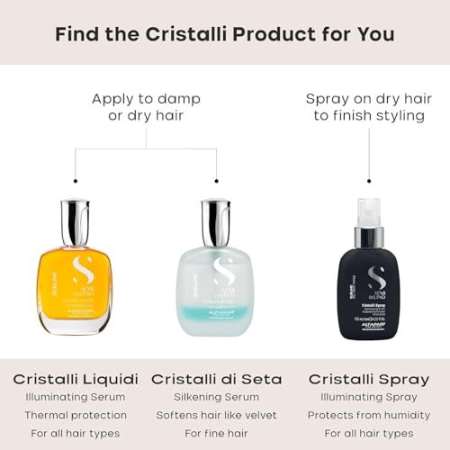 Fórmula vegana de Cristalli Liquidi cuida el cabello sin ingredientes animales.
