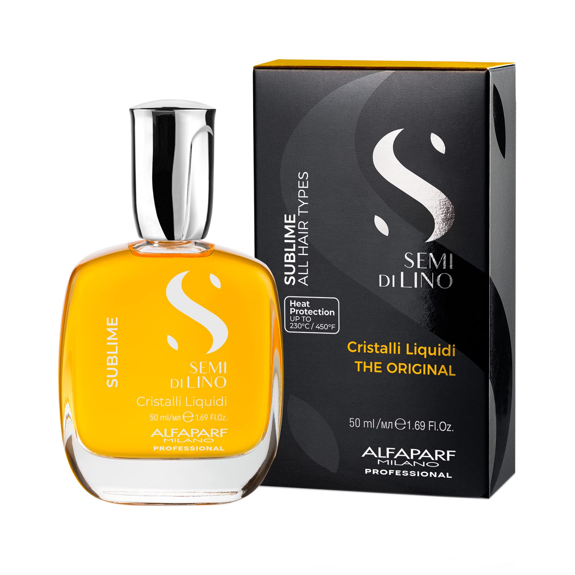 ALFAPARF MILANO Cristalli Liquidi applied to damp hair for smooth finish