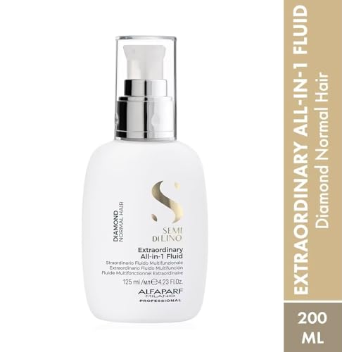 ALFAPARF Milano Semi di Lino Diamond flaxseed gloss delivers luminous shine.