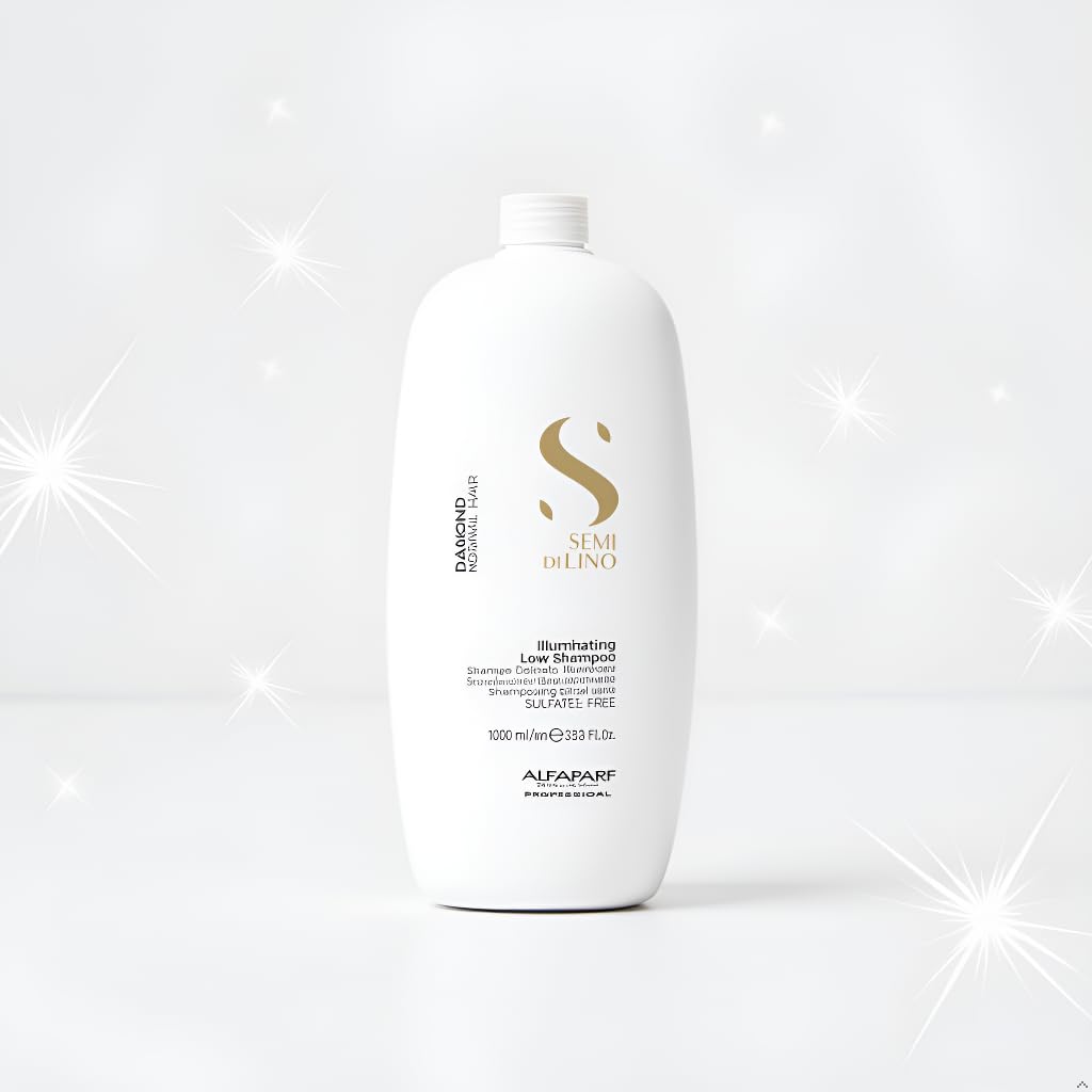 ALFAPARF Milano Semi di Lino Diamond rich foam creates silky feel.