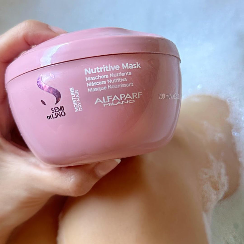 ALFAPARF MILANO meadowfoam oil focus highlights conditioning and emollient properties.