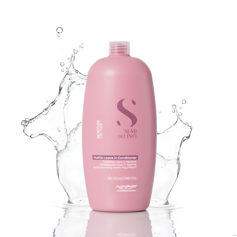 Packshot of Alfaparf Milano Moisture Nutritive signaling professional salon quality.