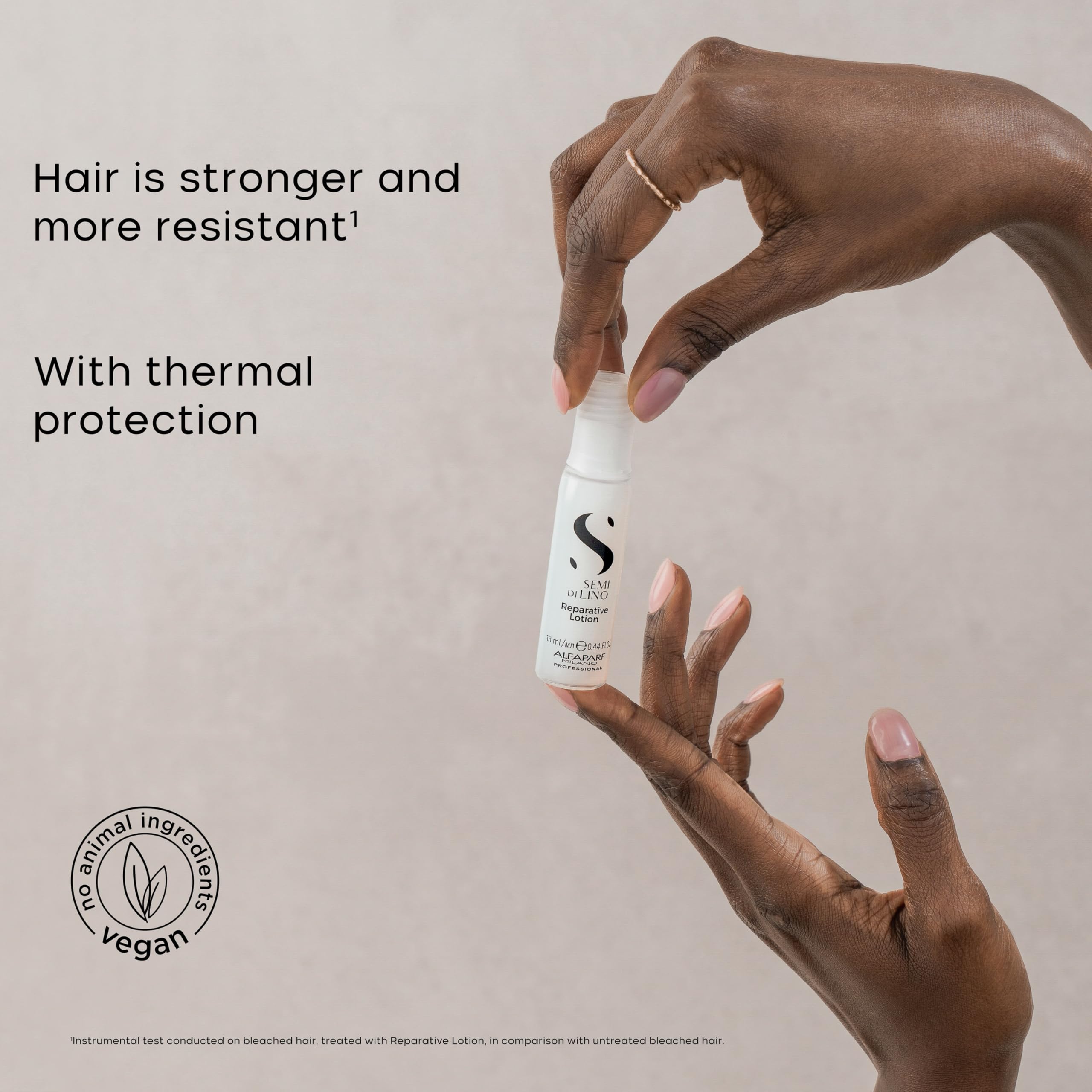 ALFAPARF MILANO Reconstruction anti-frizz and detangling support for styling.