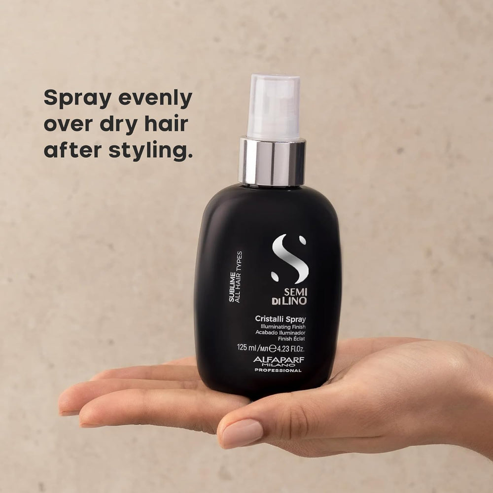 ALFAPARF MILANO Cristalli protects against humidity to preserve color and shine