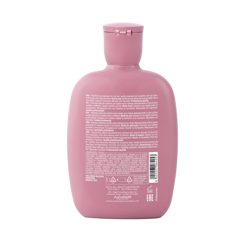 Alfaparf Milano Moisture Nutritive conditioner tube for silky detangling
