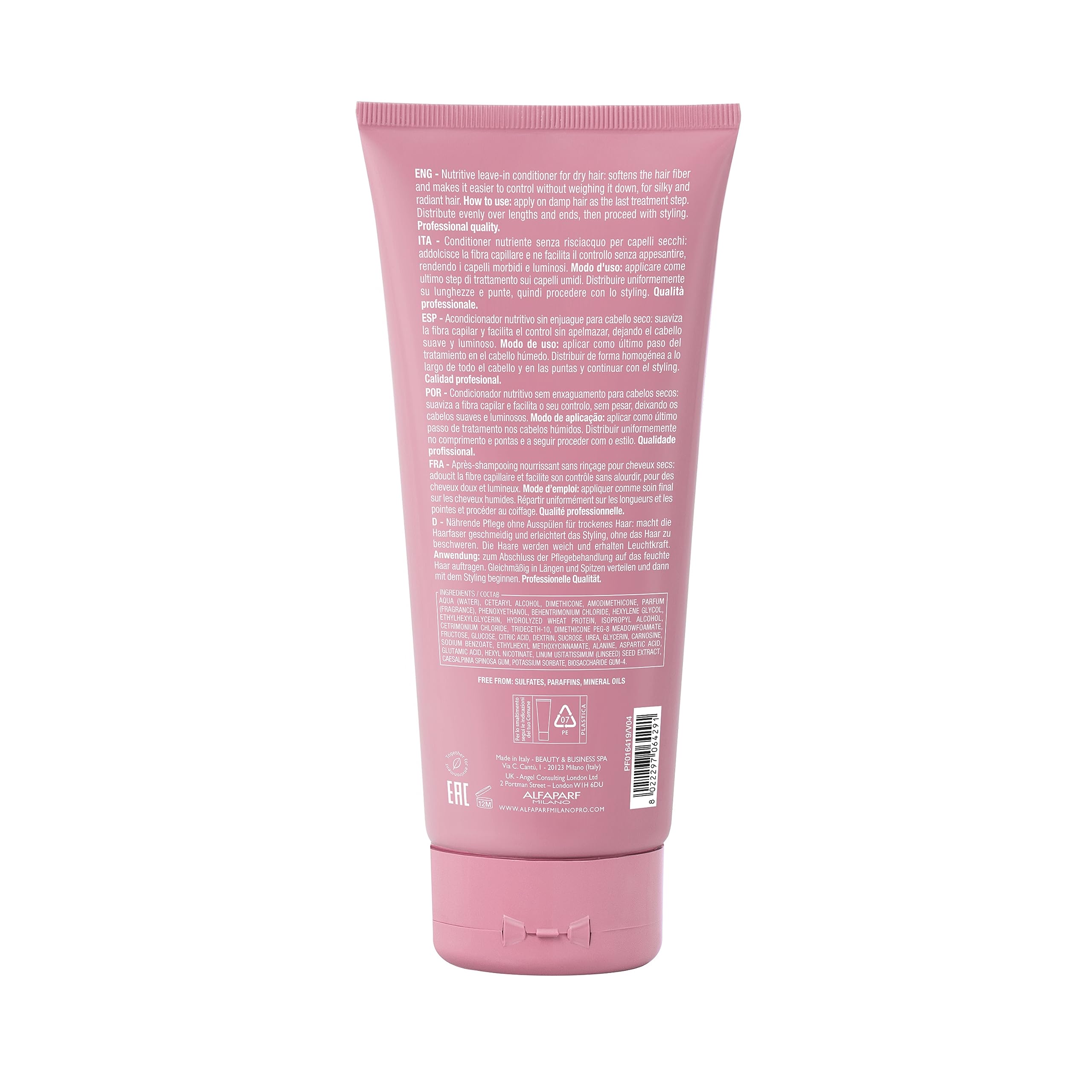Alfaparf Milano Moisture Nutritive set box showcasing duo