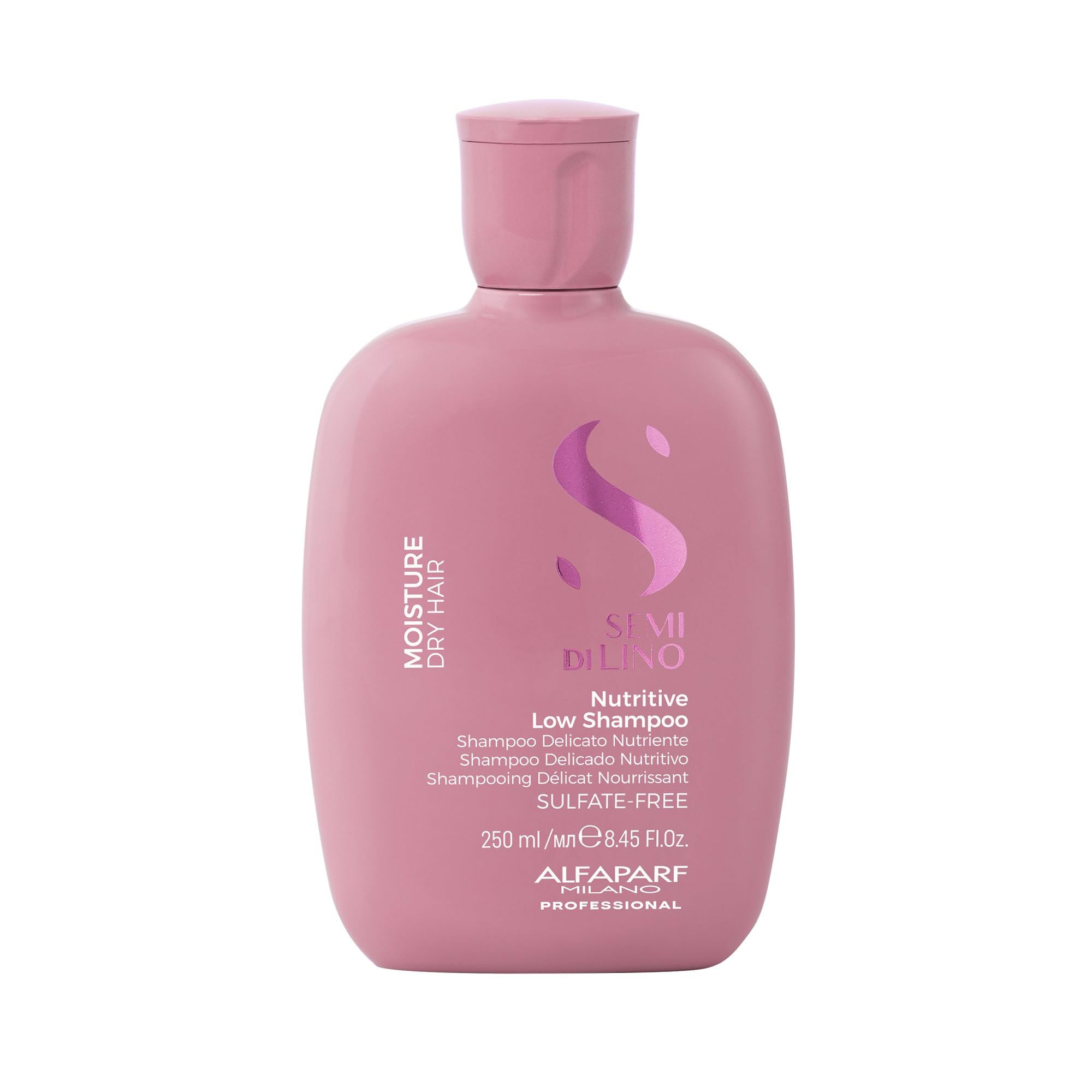 Alfaparf Milano Semi di Lino Nutritive shampoo pour showing easy application