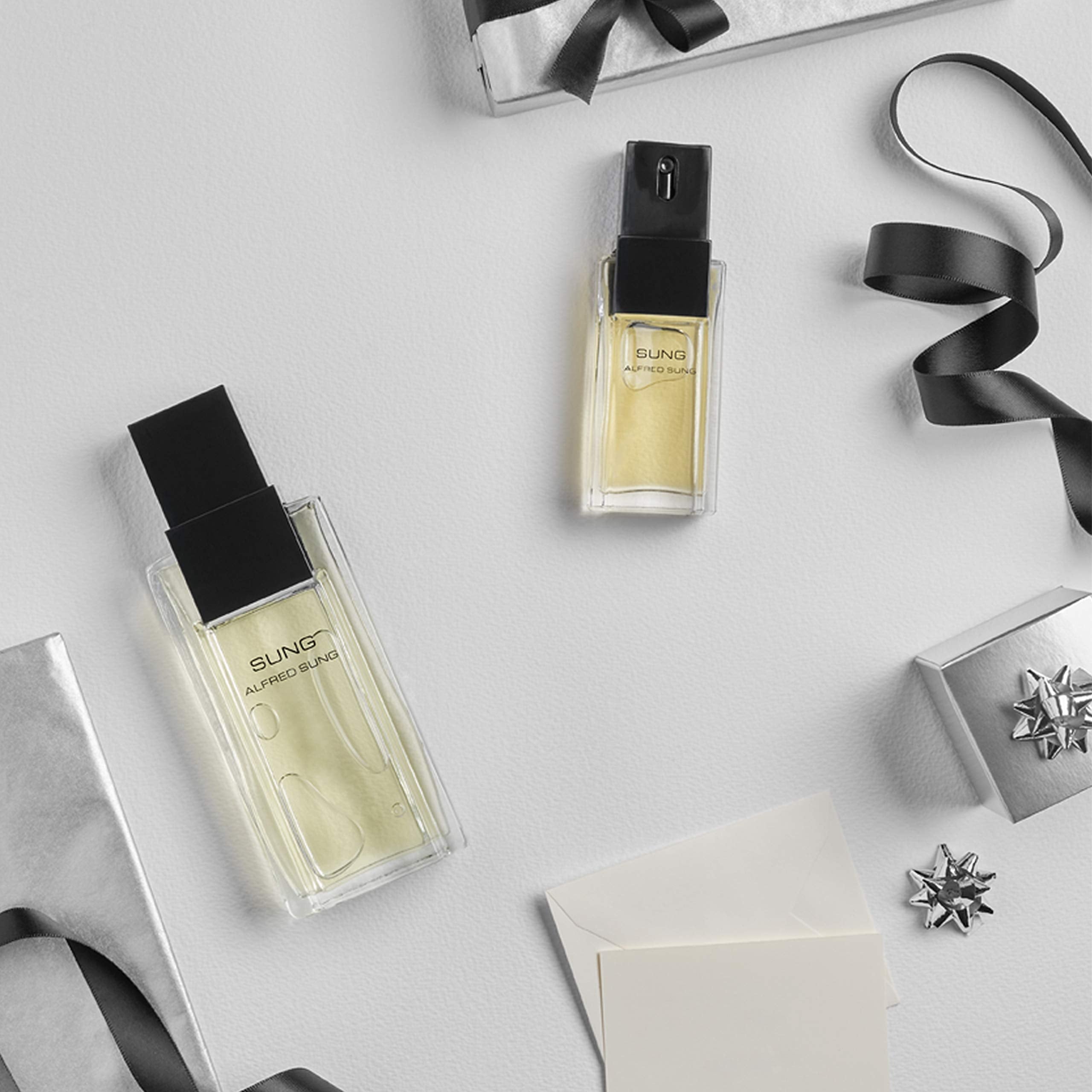 SUNG by Alfred Sung spray mist, ready to spritz for a fresh, confident aura.
