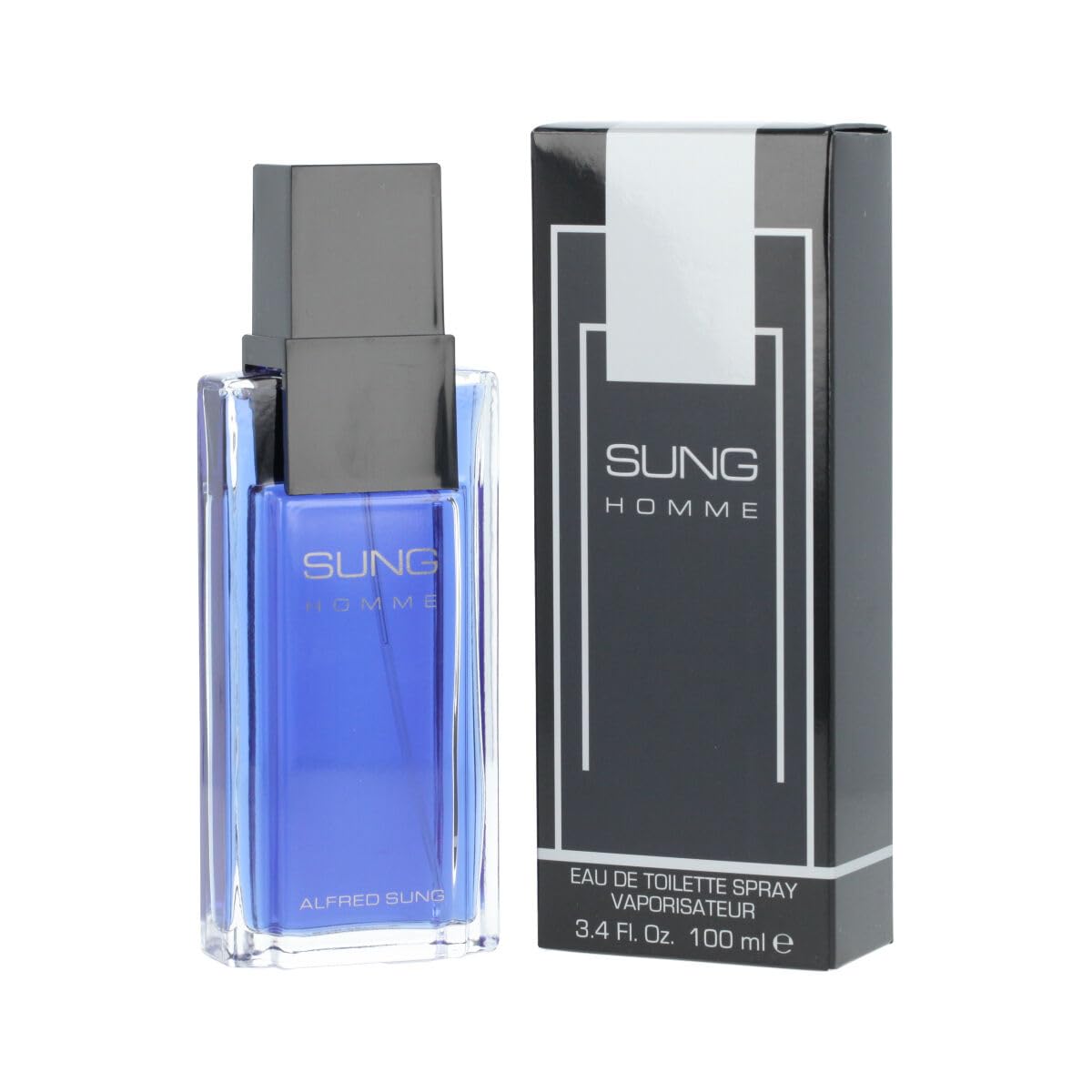 Alfred Sung Sung Homme bottle front view for everyday wear and effortless style