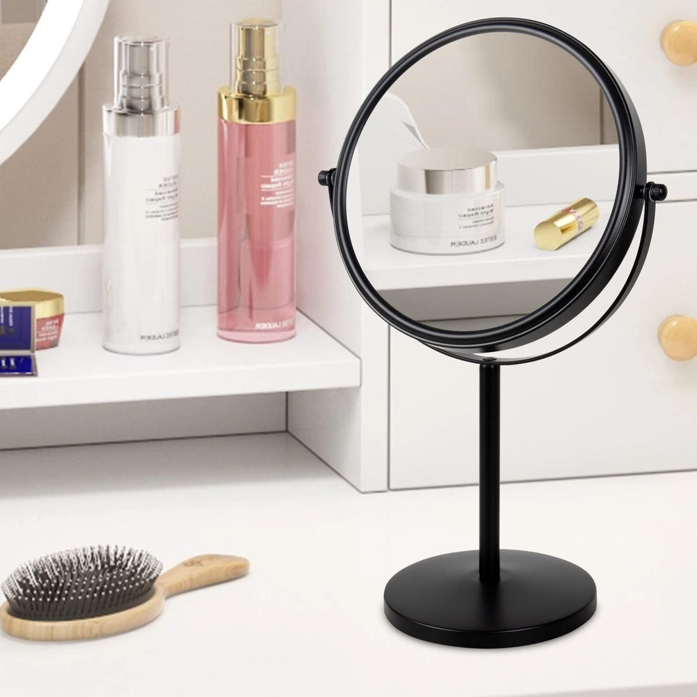 ALHAKIN makeup mirror in vanity, bathroom, hotel, or bedside setup