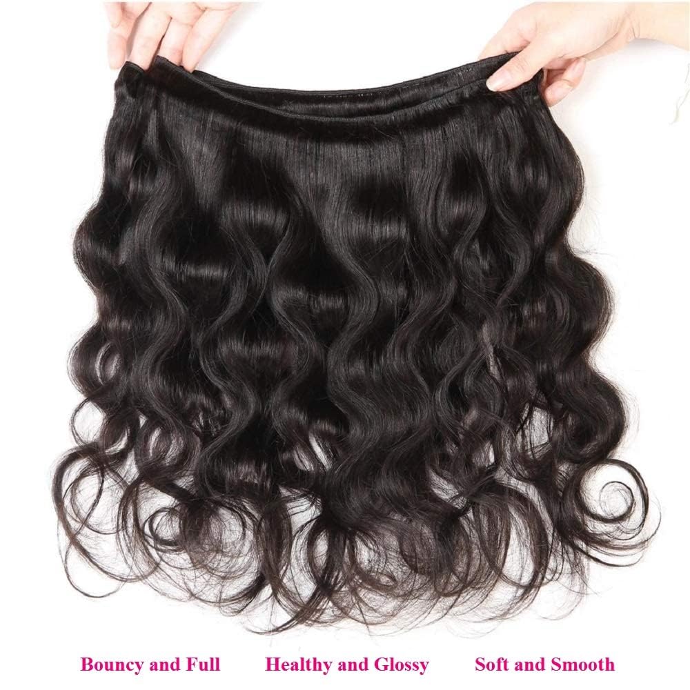 ALIANNA soft silky body wave hair close-up texture