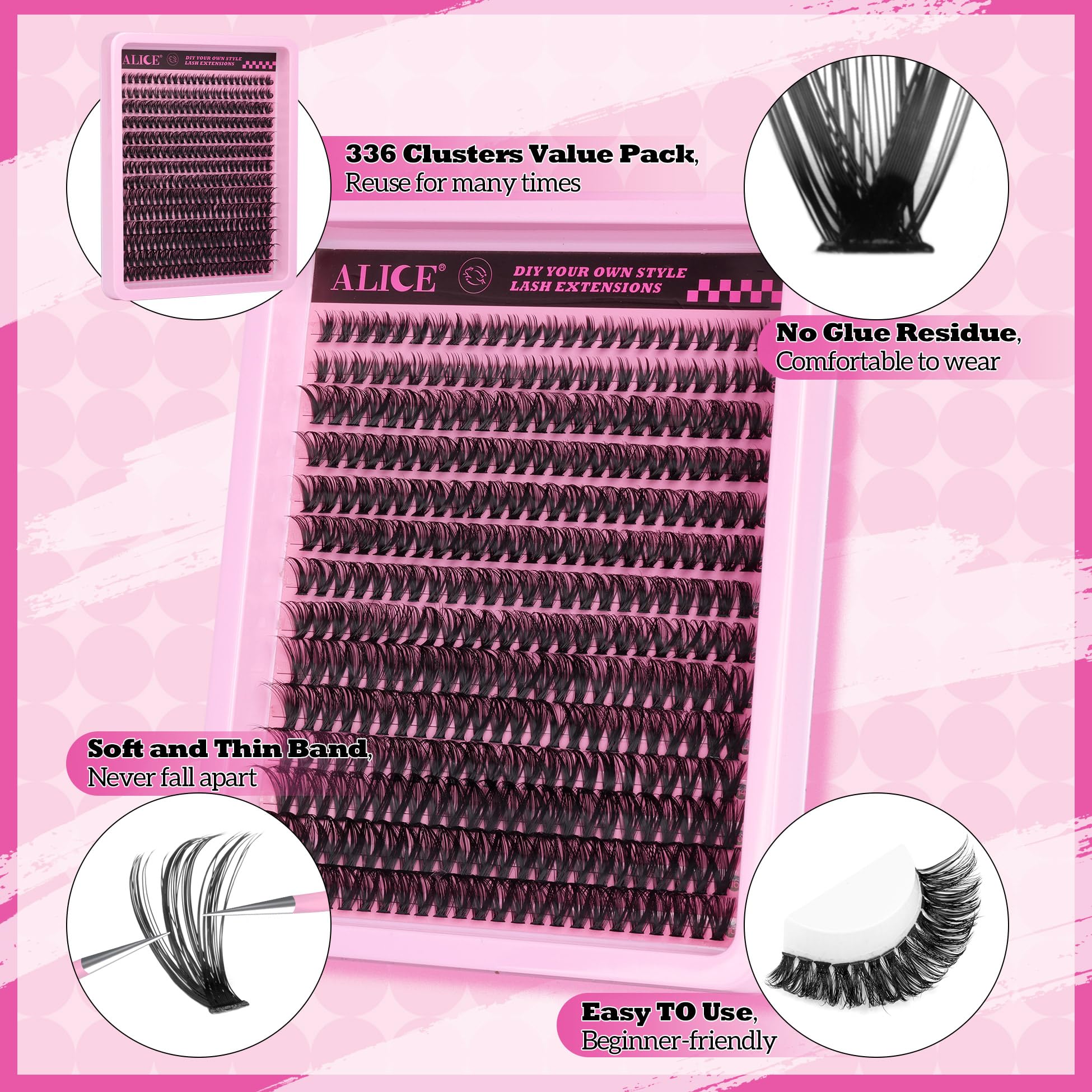 ALICE 8-16mm lengths adapt to day-to-night styles
