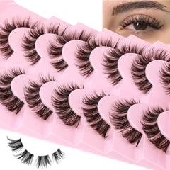 ALICE Cluster Lashes 56 wisps for a natural cat-eye look and easy DIY application.