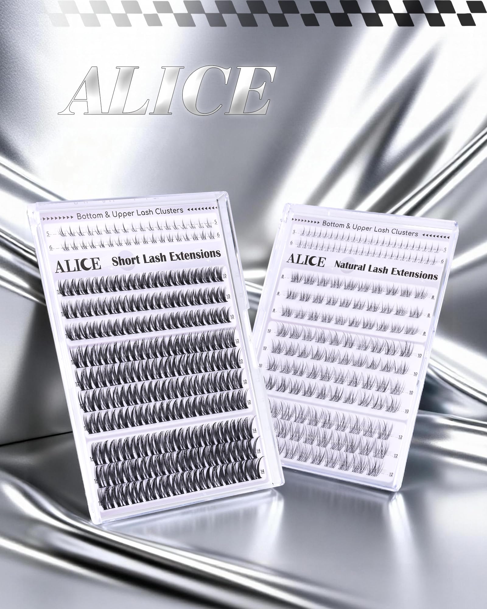 ALICE day-to-night look with 8-12mm clear-band clusters in soft lighting