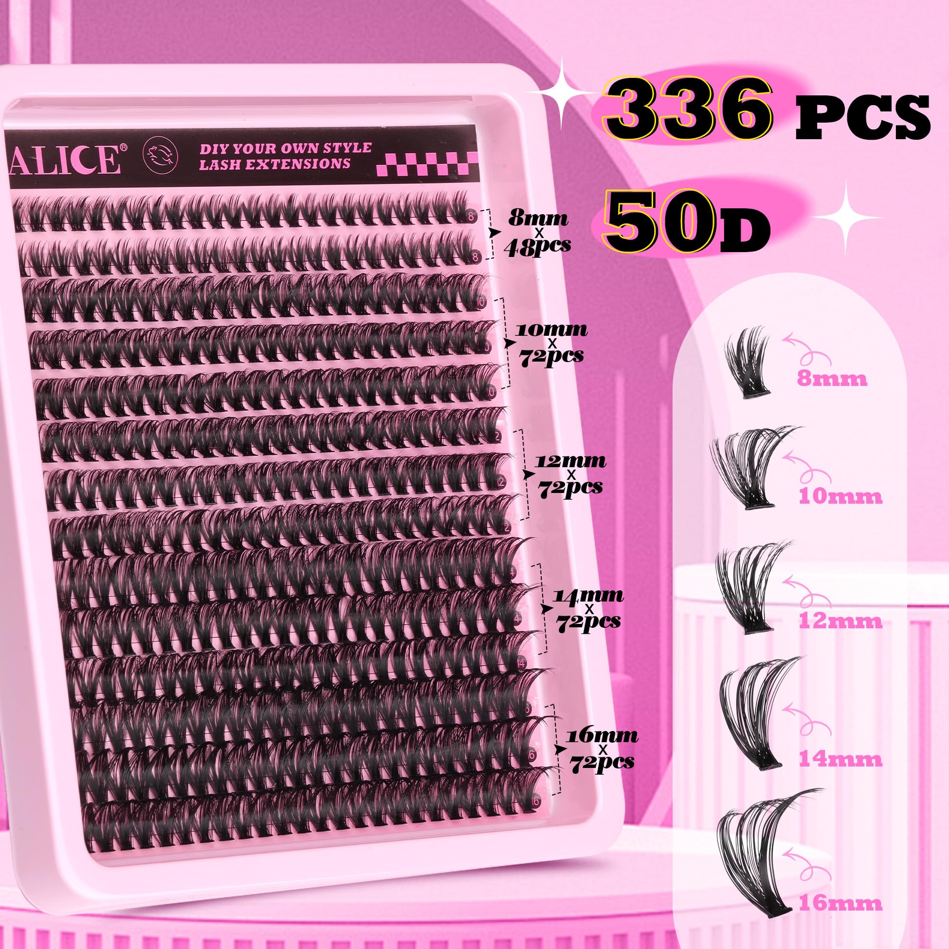 ALICE DIY eyelash extensions at home for easy glam