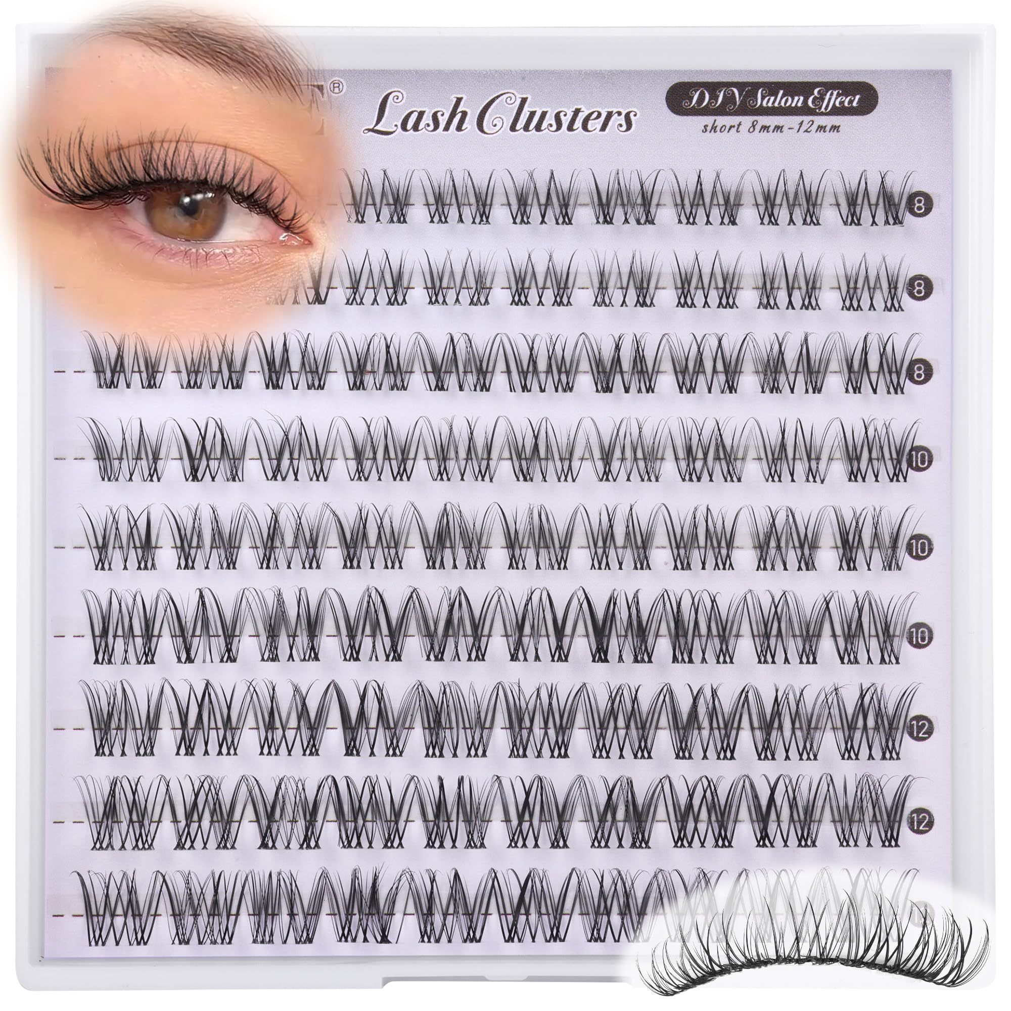 ALICE DIY lash extension kit ready for easy, at-home upgrading.