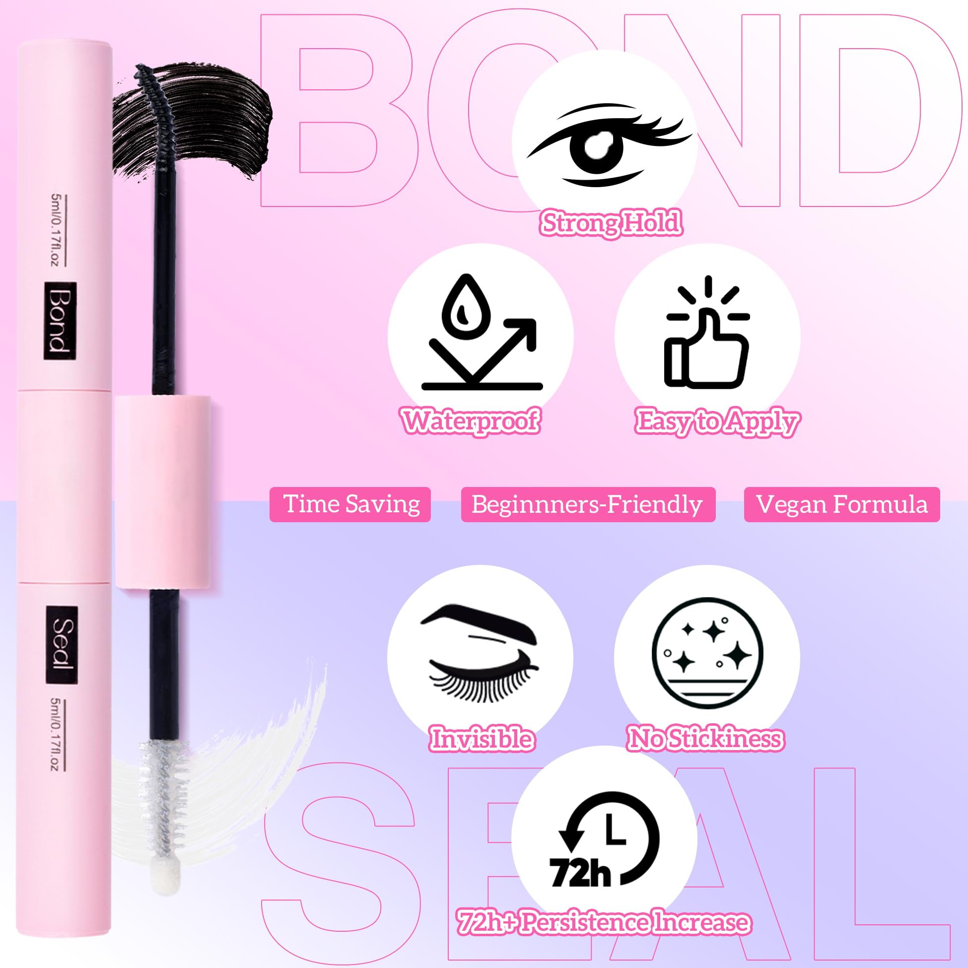 ALICE natural-look eyelash close-up highlights lightweight comfort and real-feel results.