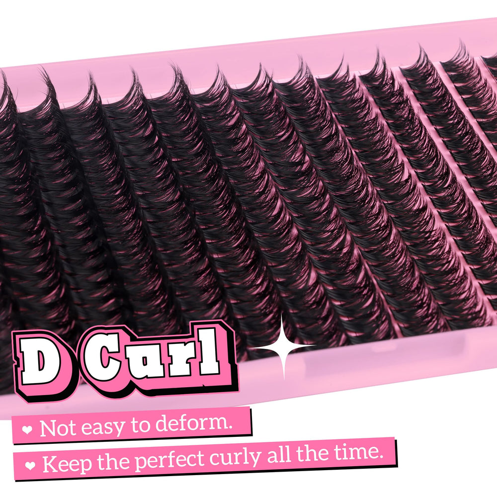 ALICE easy-application lashes save time while achieving polished eyes.