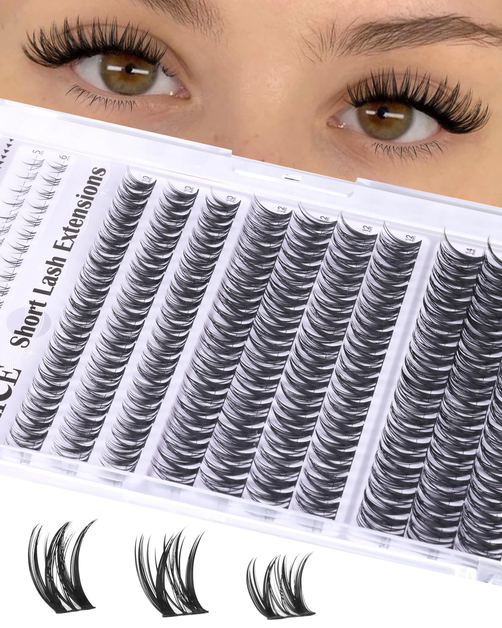 ALICE Flaunt Lash Clusters accent bottom lashes for dimension