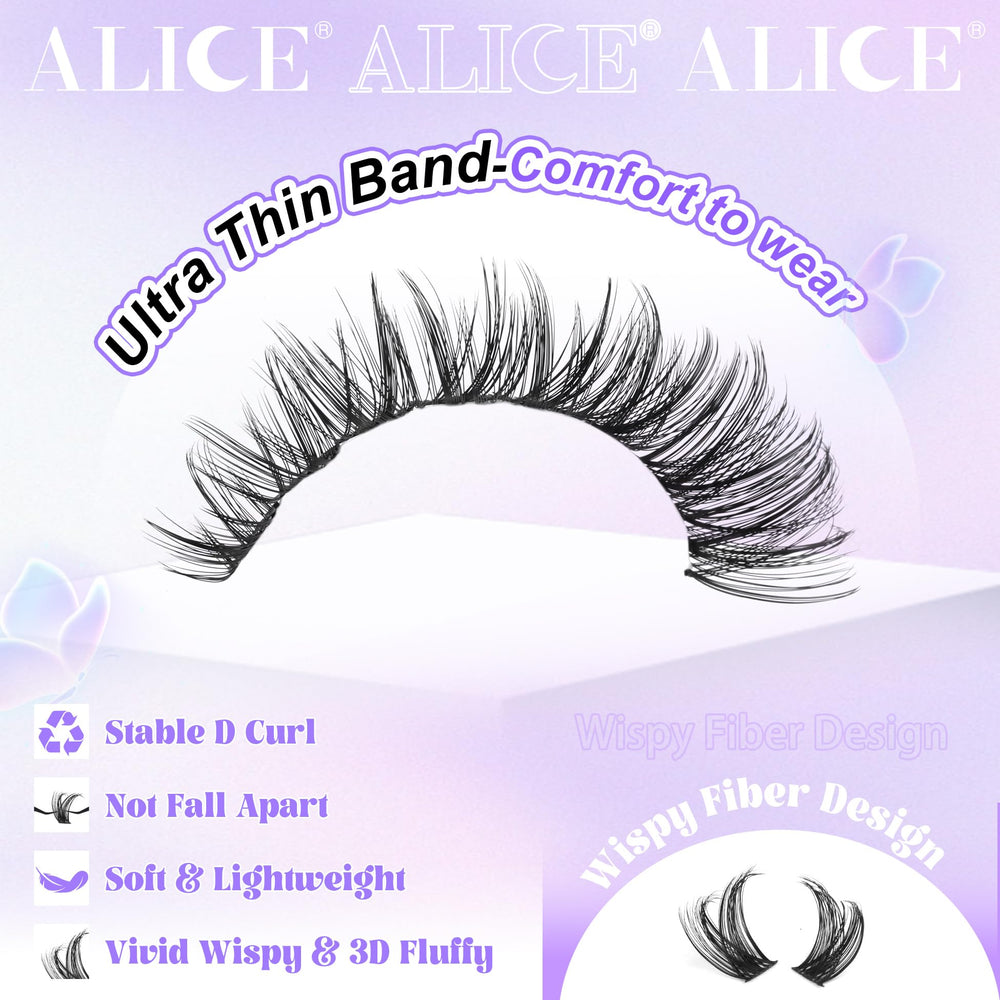 ALICE Glue Bond and Seal ensures secure wear with long-lasting hold.