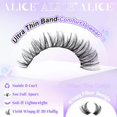 ALICE Glue Bond and Seal ensures secure wear with long-lasting hold.
