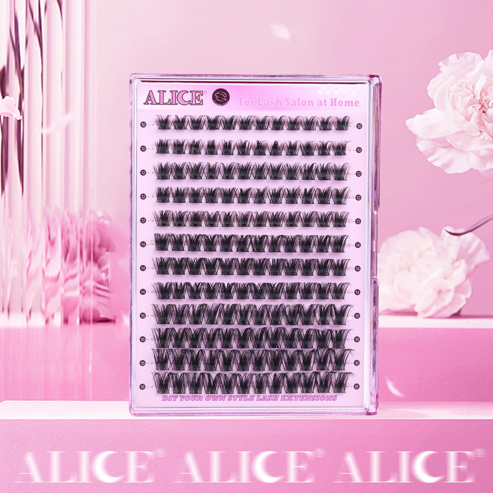 ALICE Lash Clusters designed for multiple wears with proper care