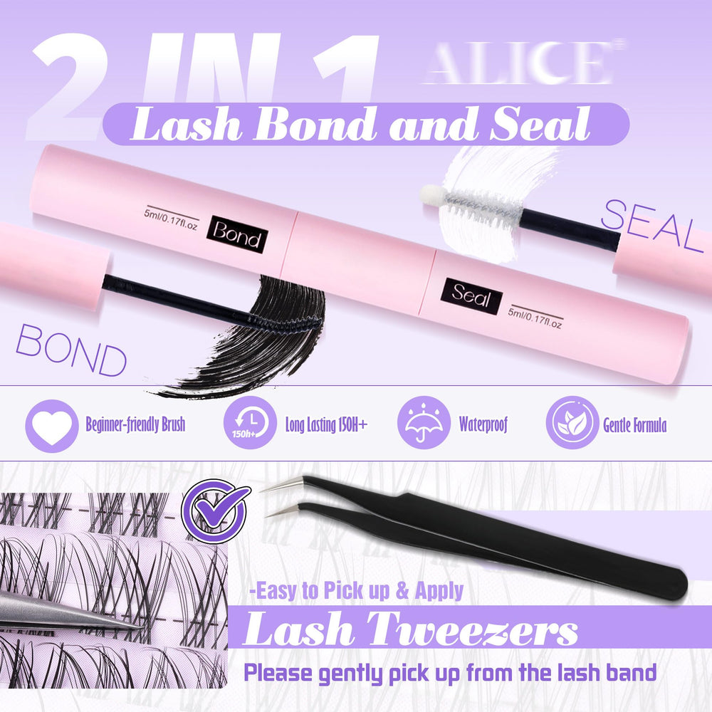 ALICE lash seal protects final look with added longevity.