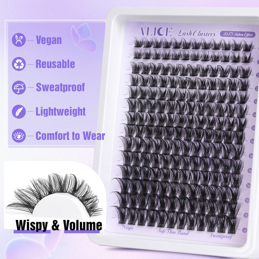 ALICE Clusters with mixed lengths 10-12-14-18mm for volume.
