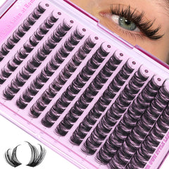 ALICE Lash Clusters showing Russian volume for dramatic yet natural lashes