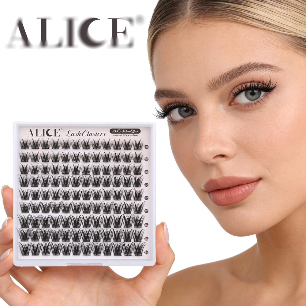 ALICE Lash Clusters secure wear that stays put through the day