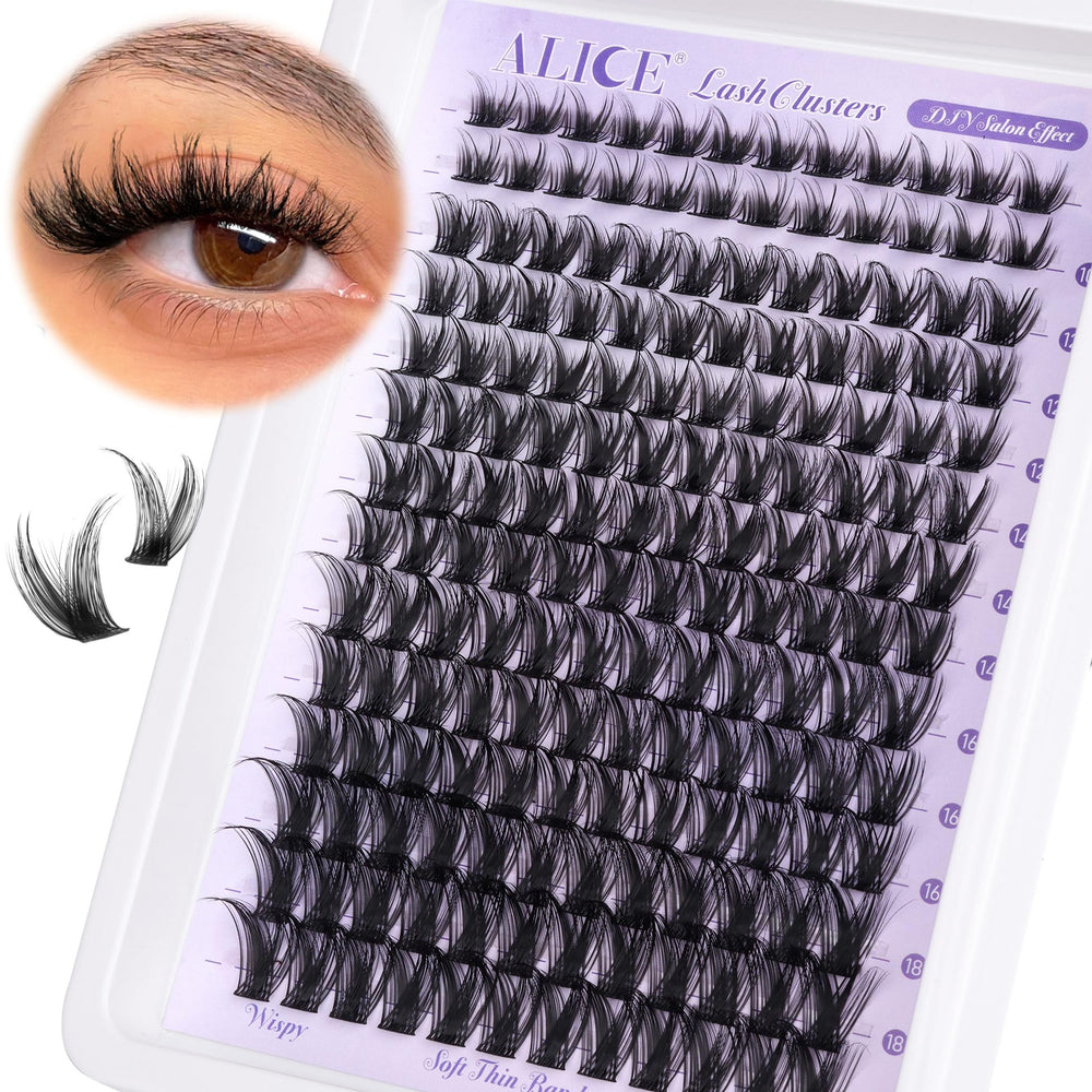 ALICE Soft band blends seamlessly with natural lashes for a subtle look.