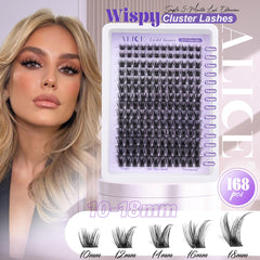 ALICE Lash Clusters soft thin band close-up offering comfortable wear.