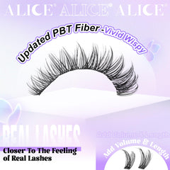 ALICE Lash Clusters ultra-thin band for seamless lash line