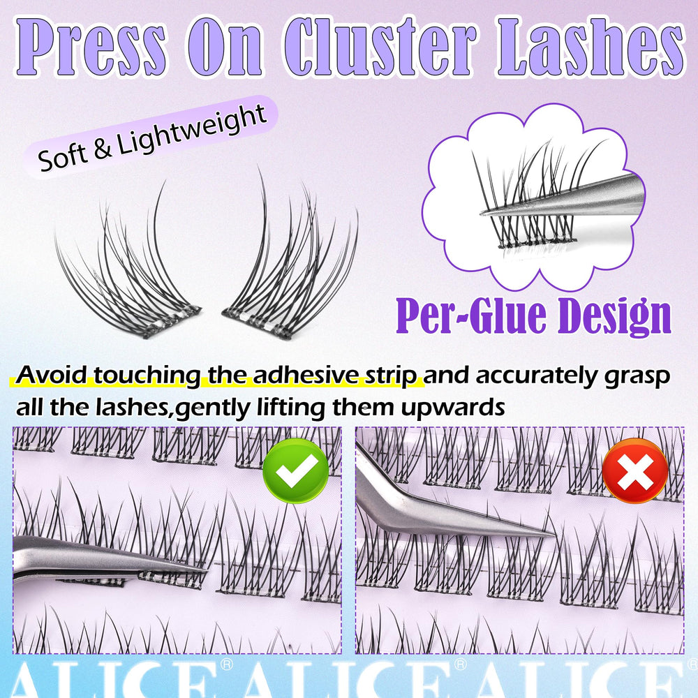 ALICE reusable lash clusters designed for DIY beauty enthusiasts.