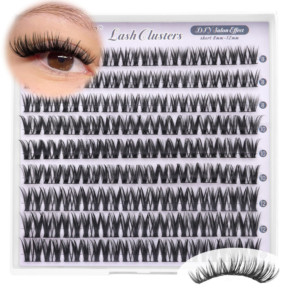 ALICE salon-like results at home with wispy 8-12mm clusters