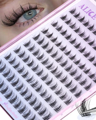 ALICE manga natural spikes lashes in 10-14mm for effortless day-to-night look.