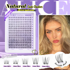 ALICE Wispy Lash Clusters in ultra-soft fibers provide lightweight, comfortable lash enhancement.