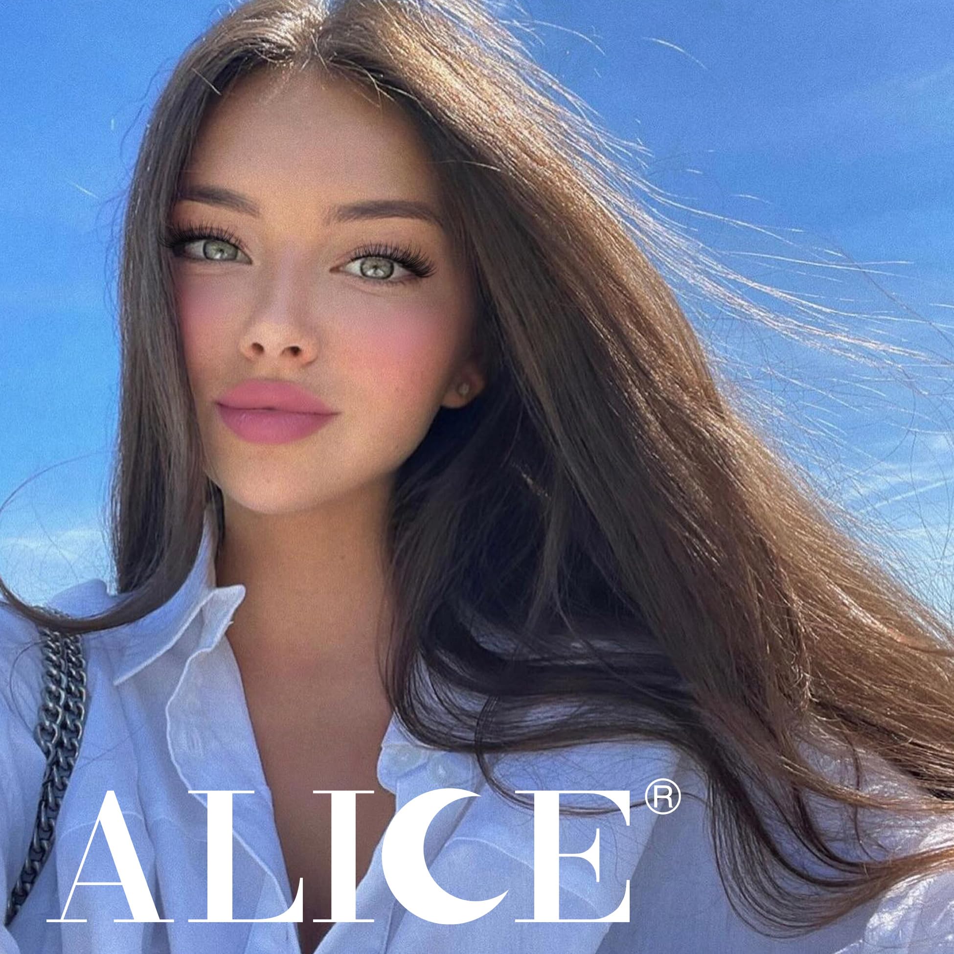 ALICE Wispy Lash Clusters are waterproof to stay in place through daily activities.
