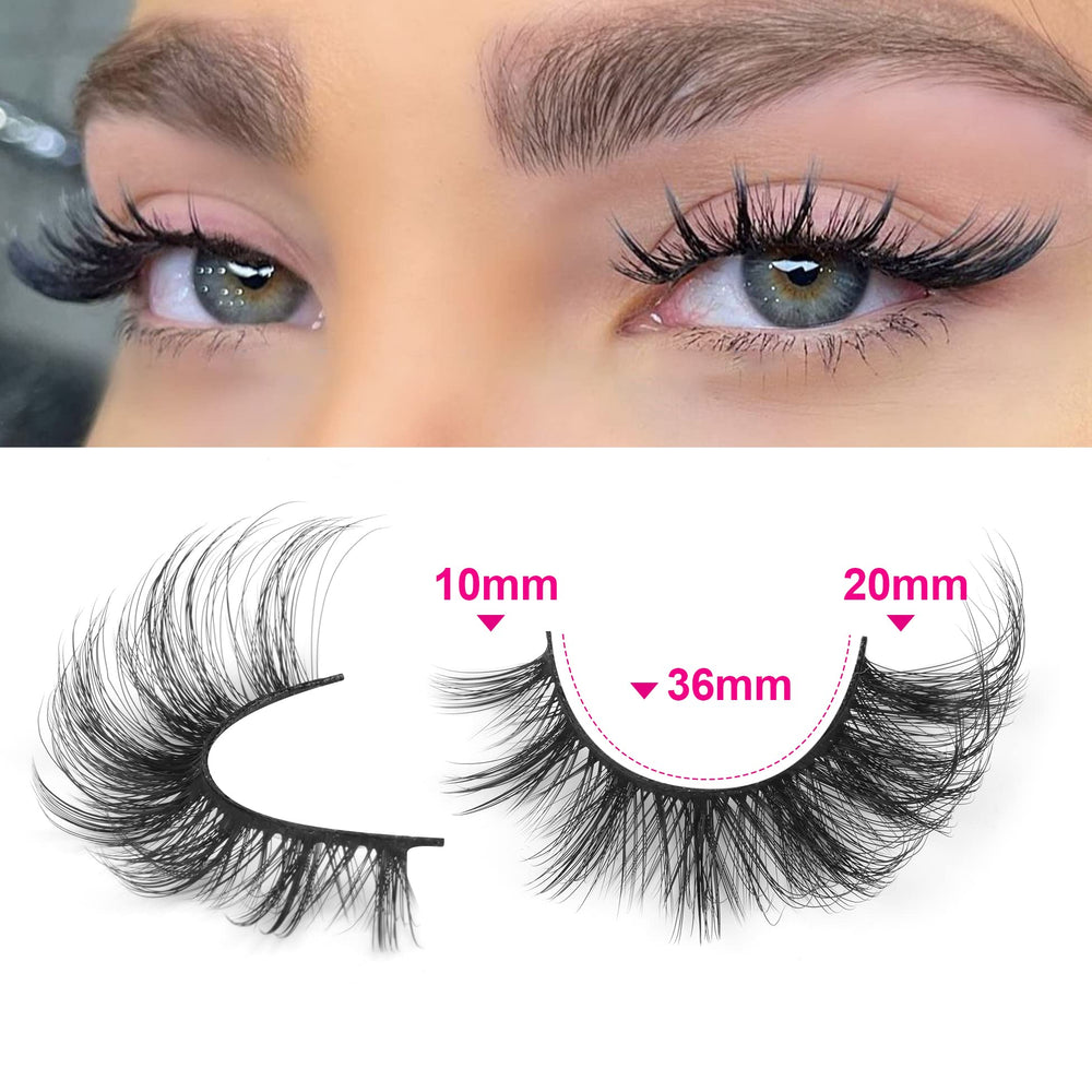 ALICROWN HAIR fox-eye lashes that frame eyes with drama