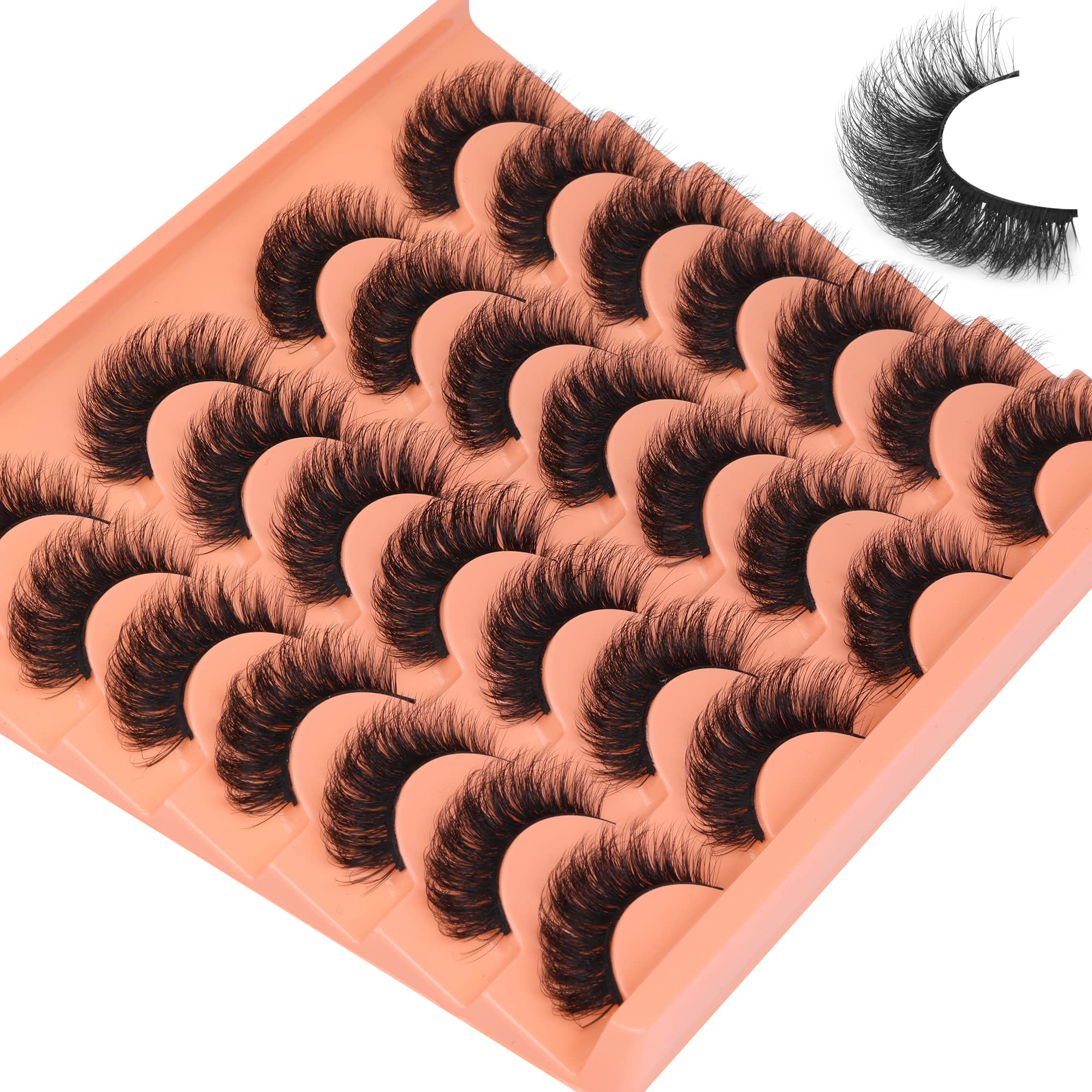 ALICROWN HAIR Lightweight, soft lashes ideal for beginners.