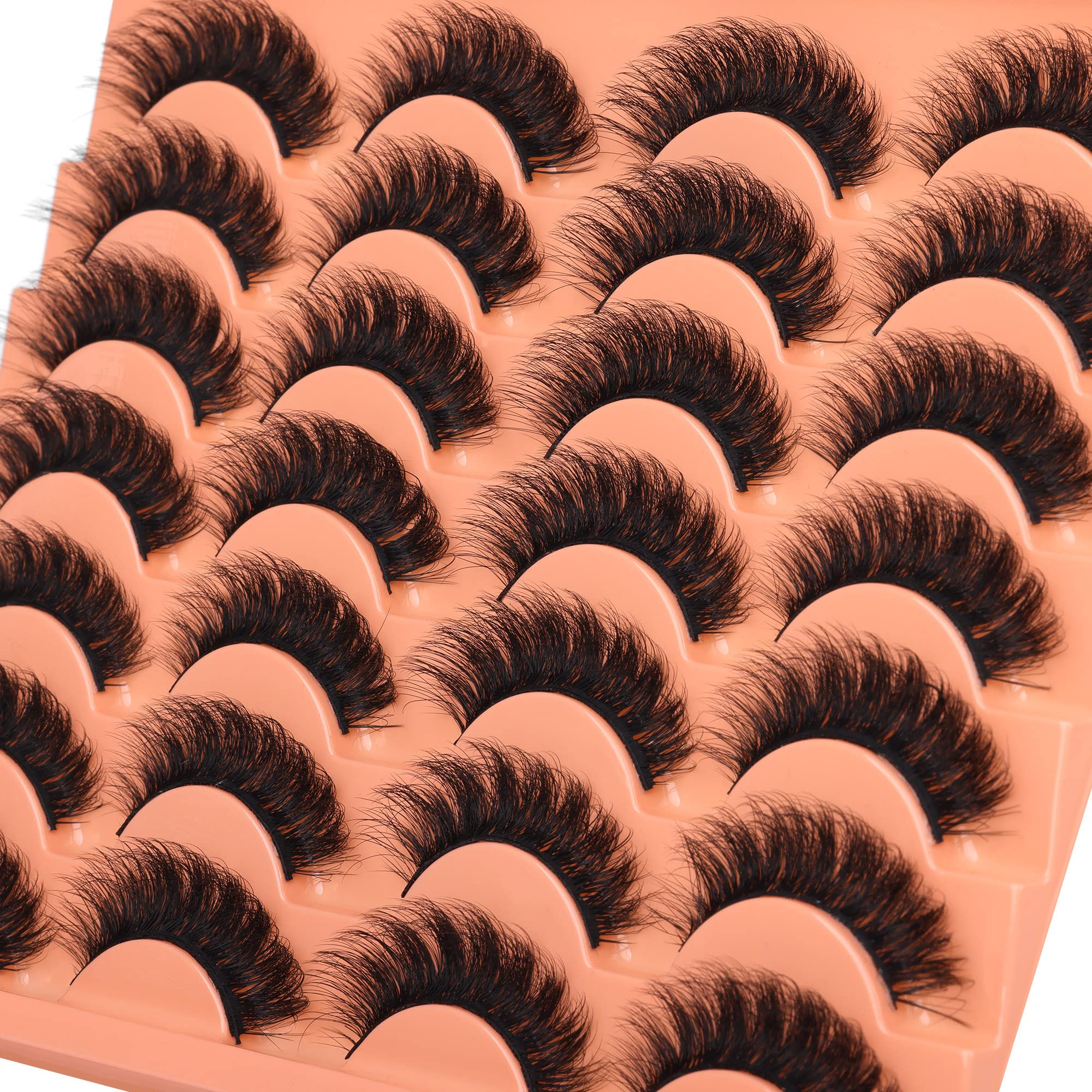 ALICROWN HAIR Lashes resemble extensions for effortless glamour.