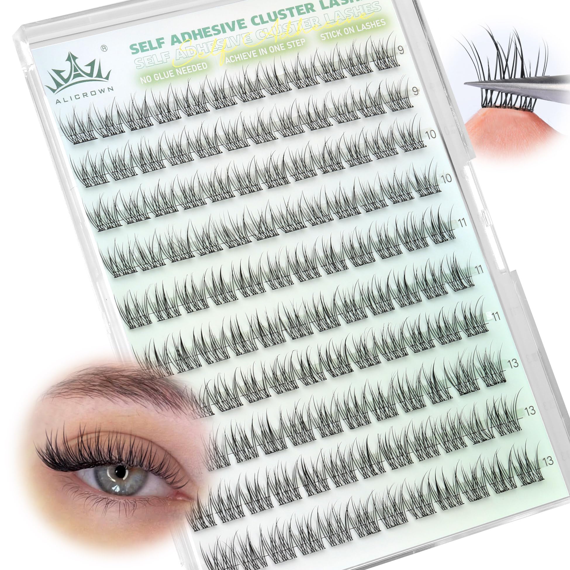 ALICROWN HAIR 120-piece packaging enables variety in one kit