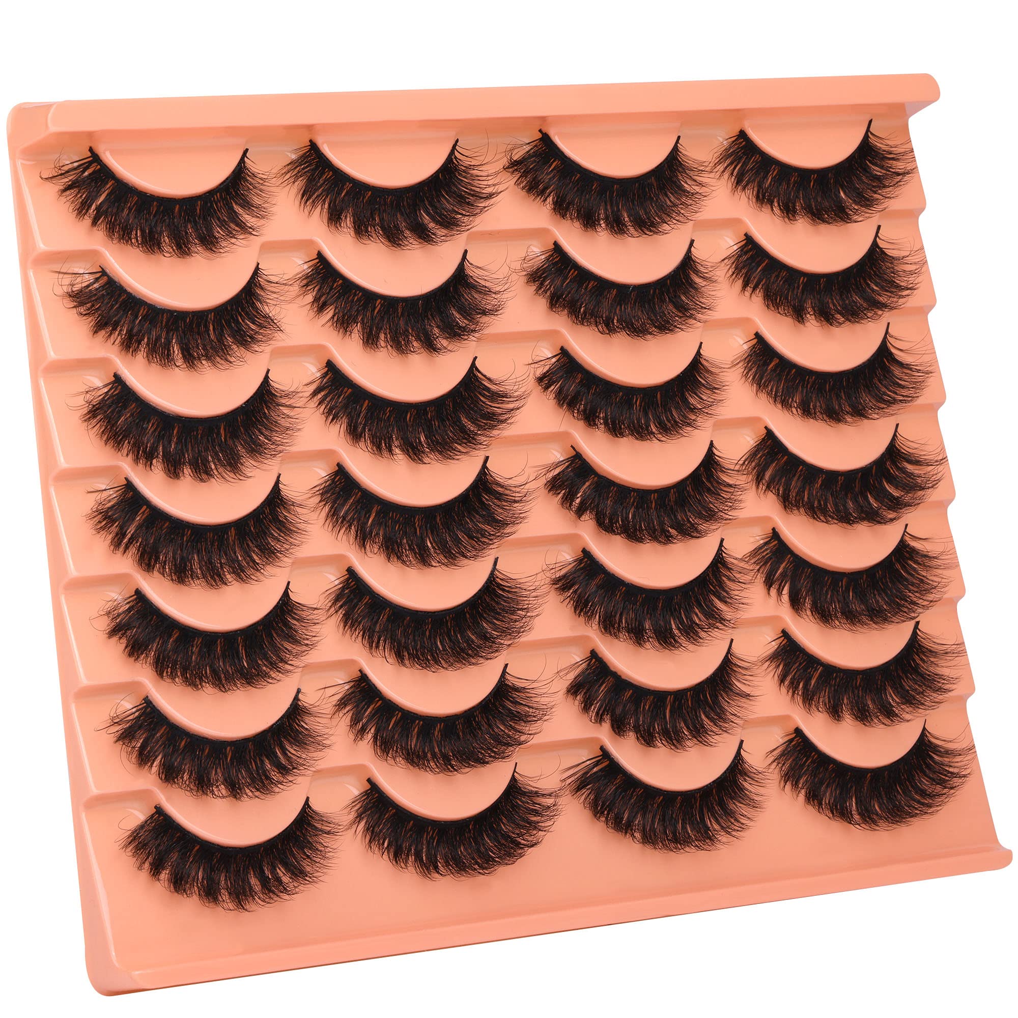 ALICROWN HAIR Thick volume faux mink lashes add subtle drama.