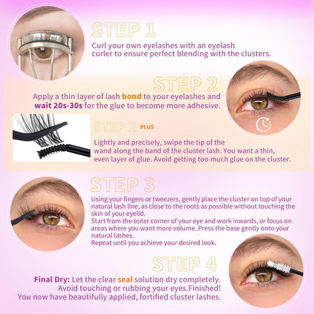 ALICROWN HAIR upgraded lash tweezers with rounded tips for safer, gentler placement.