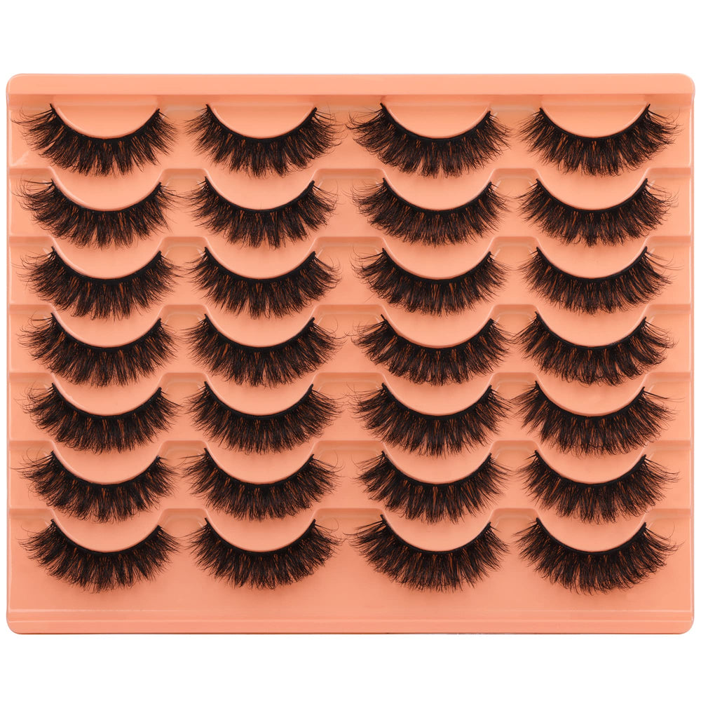 ALICROWN HAIR Wispy cat-eye lashes mimic extensions with a seamless finish.